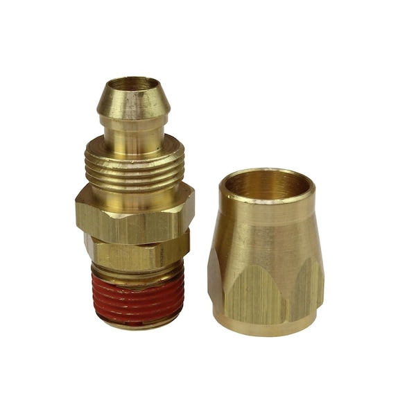 Coilhose Pneumatics PUR Reusable Swivel 1/4" ID x 1/4" BSPP PSM0404P - main